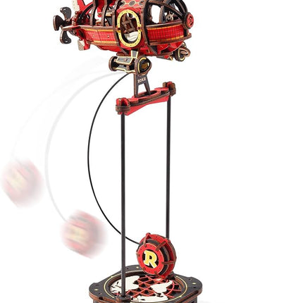 ROKR Pendulum Balance Toy, 3D Wooden Puzzles for Adults, Retro Deep-Sea Adventurer, DIY Craft Wood Puzzle Kit, Unique Gift for Men Women