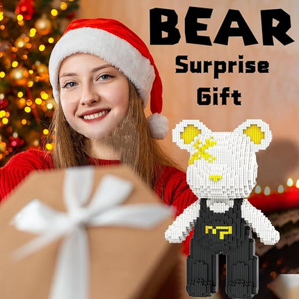 Polar Bear Micro Building Blocks Set(4500Pieces) Music Bear Building Blocks Gift for Adult and Kid