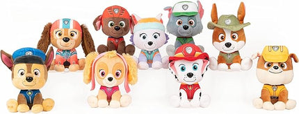 GUND Official PAW Patrol Rubble in Signature Construction Uniform Plush Toy, Stuffed Animal for Ages 1 and Up, 6" (Styles May Vary)
