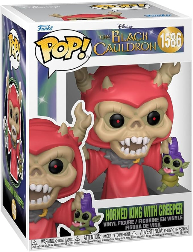 Funko Pop Disney: The Black Cauldron - Horned King and Creeper- Collectable Vinyl Figure - Gift Idea - Official Merchandise - Toys for Kids & Adults - Superheroes Fans