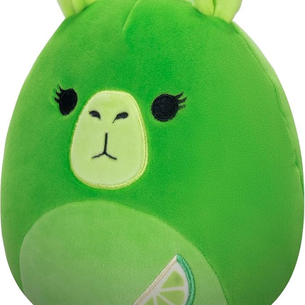 Squishmallows Original 8-Inch Madchen Lime Scented Capybara - Official Jazwares Plush