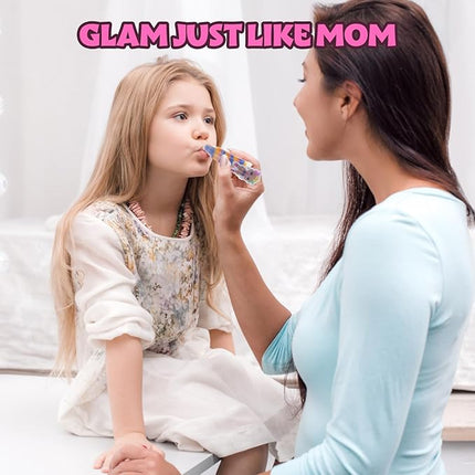 Townley Girl L.O.L. Surprise! Makeup Filled Backpack Set, Including Lip Balm, Nail Polish, Nail File, Hair Bows, and Other Accessories, Perfect for Parties, Sleepovers and Makeovers, Ages 3