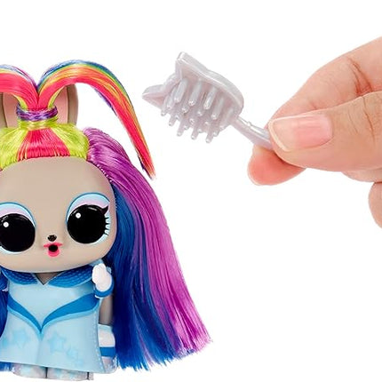 L.O.L. Surprise! Hair Pets with 10 Surprises- Collectible Pet with Real Hair, Including Music Themed Accessories, Holiday Toy, Great Gift for Kids Girls Boys Ages 4, 5, 6+ Years Old - Assorted Toy