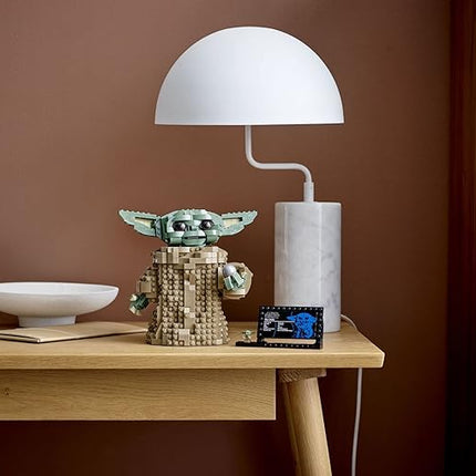 LEGO Star Wars: The Mandalorian Series The Child 75318 - Baby Yoda Grogu Figure, Building Toy, Collectible Room Decoration for Boys and Girls, Teens, with Minifigure and Nameplate, Gift Idea