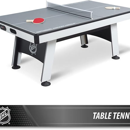 EastPoint Multi-Game Tables, Play 2-in-1 Air Hockey Table with Table Tennis Top - Perfect for Family Game Room, Adult rec Room, basements, Man cave, or Garage