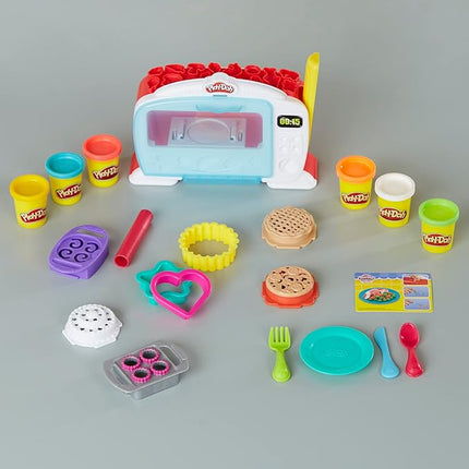 Play-Doh Kitchen Creations Magical Oven Play Food Set for Kids 3 Years and Up with Lights, Sounds, and 6 Colors (Amazon Exclusive)