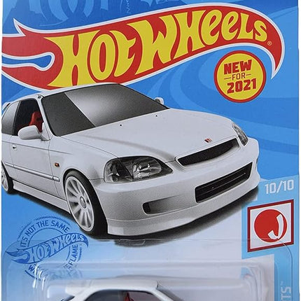 Hot Wheels '99 Honda Civic Type R [EK9], [White] J-Imports 10/10