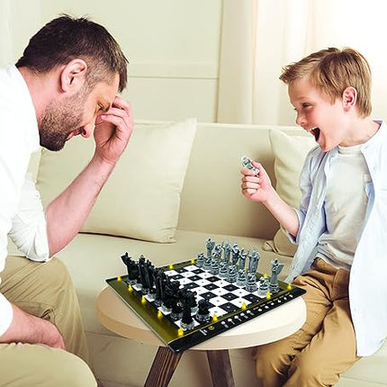 Lexibook Harry Potter® Electronic Chess Game with Tactile Keyboard and Light and Sound Effects, 32 Pieces, 64 Levels of Difficulty, Family Board Game, CG3000HP