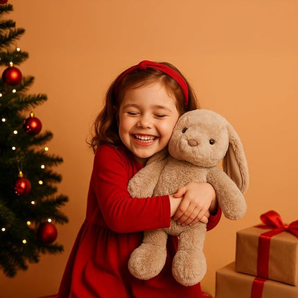 Bunny Rabbit Stuffed Animals Plush Toys for Kids Girls Boys Baby Birthday Bedtime Gift, 17.7 inches