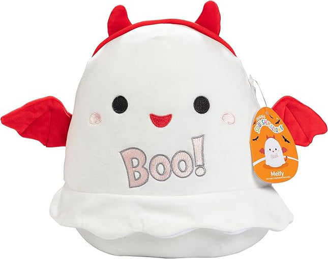 Squishmallows 10" Ghost & Devil 2-Squish Halloween Pack - Get Two Jumbo Official Jazwares 10" Plush for Less - Collectible Soft & Squishy Stuffed Animal Toy - Gift Set for Kids, Girls & Boys