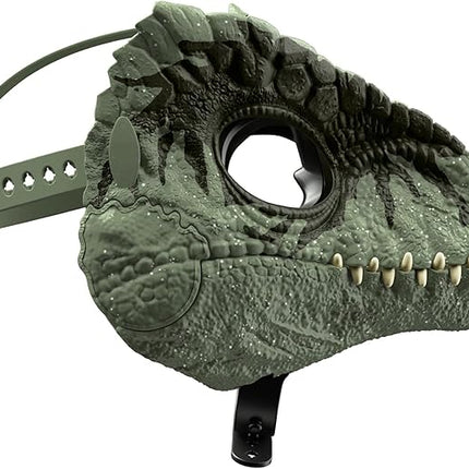 Mattel Jurassic World Dominion Dinosaur Mask, Giganotosaurus Dino Role-Play Toy & Costume Accessory with Opening Jaw & Movie-Inspired Design