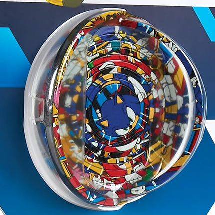 Spin Flip Puzzle: Sonic & Dr. Eggman, 3D Puzzle, Challenging, Fun, Interactive Brain Teaser for Kids and Adults, Fidget Toy for Decrompression, Easily Portable