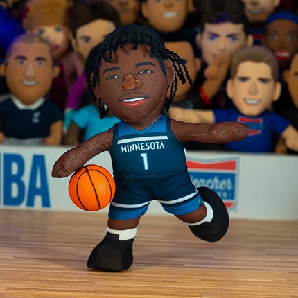 Bleacher Creatures Minnesota Timberwolves Anthony Edwards 10" Plush Figure - A Superstar for Play Or Display