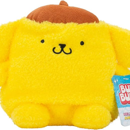 BumBumz 7.5-inch Hello Kitty and Friends Bumz - Classic Pompompurin Plush - Collectible Sanrio Toy - from The Makers of Original Squishmallows - Ages 3+