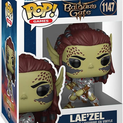Funko Pop! Games: Baldur's Gate 3 - Lae'zel - Collectable Vinyl Figure - Gift Idea - Official Merchandise - Toys for Kids & Adults - Video Games Fans - Model Figure for Collectors