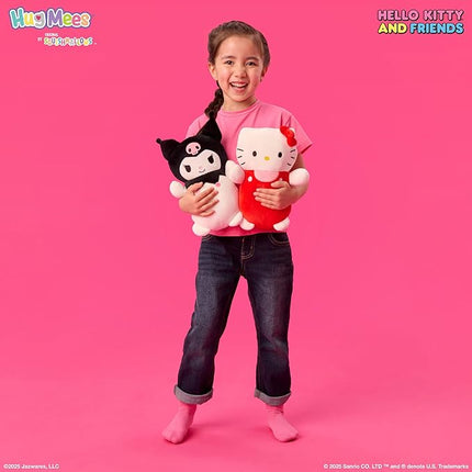 Squishmallows Original Sanrio 10-Inch Kuromi HugMees - Medium-Sized Ultrasoft Official Jazwares Plush
