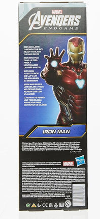Avengers Marvel Titan Hero Series Collectible 12-Inch Iron Man Action Figure, Toy for Ages 4 and Up