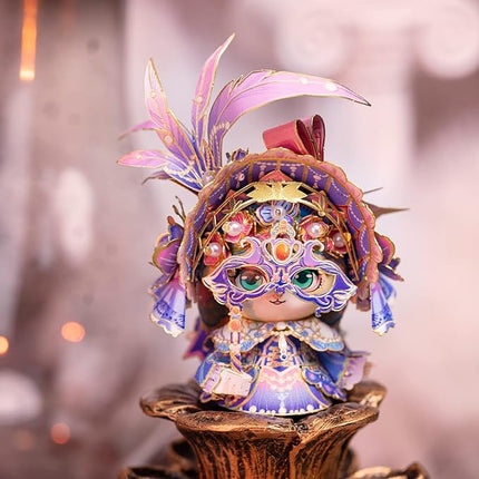 MU 3D Metal Puzzle for Adult Romeo and Juliet Masque Cat Figures Model Assembling, Metal Model Kits Miniature Building, Brain Teaser Love Gift Home Decor