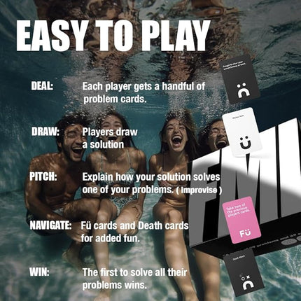 FMLaGame Adult Games for Game Night - Card Games for Adults, Adult Party Games for Adults Card Game Enthusiasts. Viral Funny & Hilarious Card Games, Top Games. Slaps!