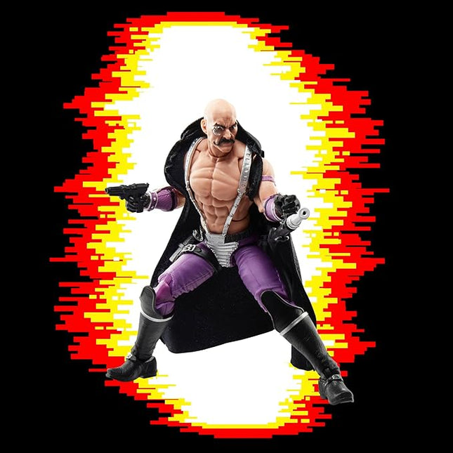 G.I. Joe Classified Series Retro Cardback Dr. Mindbender, Collectible 6 Inch Action Figure with 7 Accessories