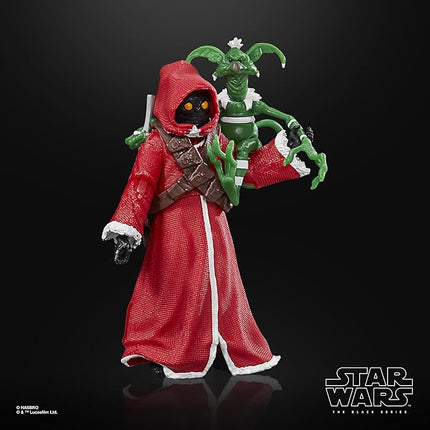 STAR WARS The Black Series Jawa & Salacious B. Crumb (Holiday Edition), 6-Inch Action Figures, Ages 4 and Up