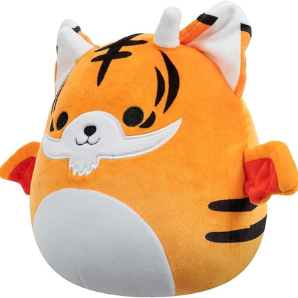 Squishmallows Original Adopt Me! 8-Inch Winged Tiger Plush - Little Ultrasoft Official Jazwares Plush - Virtual Item Code Included