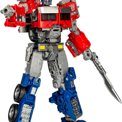 Transformers Toys Studio Series Voyager Class Transformers: Rise of the Beasts 102 Optimus Prime 6.5-inch Converting Action Figure, 8+