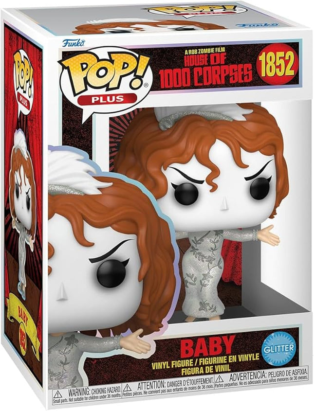 Funko Pop! Plus: House of 1000 Corpses - Baby - Glitter - Collectable Vinyl Figure - Gift Idea - Official Merchandise - Toys for Kids & Adults - Horror Fans - Model Figure for Collectors