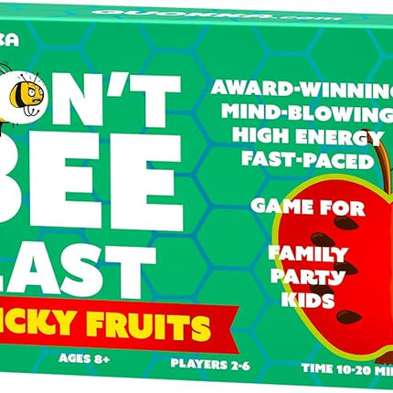 QUOKKA Family Food Games for Kids and Adults - Fast & Fun Slap Card Game for 2-6 Players Easy to Learn - Hilarious Brain-Blending Board Games for Family Night Ages 8+