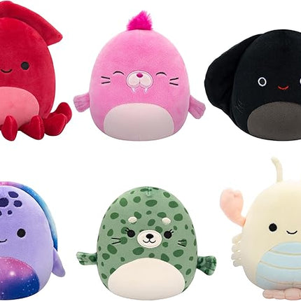 Squishmallows Original Scented Sealife Mystery Bag (5-Inch) – Official Jazwares Plush (Little)