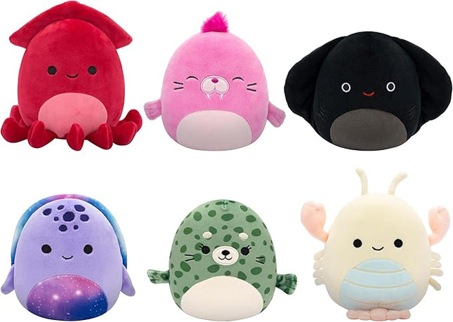 Squishmallows Original Scented Sealife Mystery Bag (5-Inch) – Official Jazwares Plush (Little)