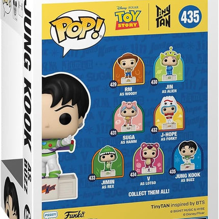 Funko Pop! Rocks: Toy Story x BTS Tiny TAN - Jungkook as Buzz - Collectable Vinyl Figure - Gift Idea - Official Merchandise - Toys for Kids & Adults - Music Fans