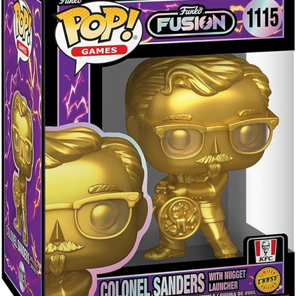 Funko Pop! Ad Icons: Fusion - Colonel Sanders - 1/6 Odds for Rare Chase Variant Fusion - Collectable Vinyl Figure - Gift Idea - Official Merchandise - Toys for Kids & Adults