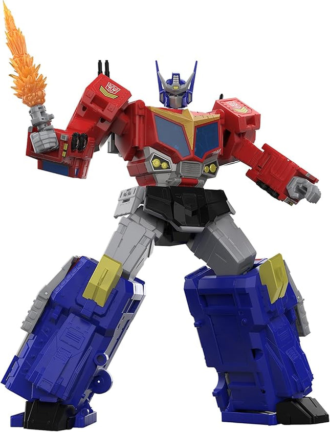 Transformers Age of The Primes Titan Class The Thirteen Star Optimus Prime, 15-inch Converting Action Figure, Robot Toys for Ages 15+