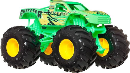 Hot Wheels Monster Trucks, Oversized Monster Truck, 1:24 Scale Die-Cast Toy Truck with Giant Wheels and Cool Designs