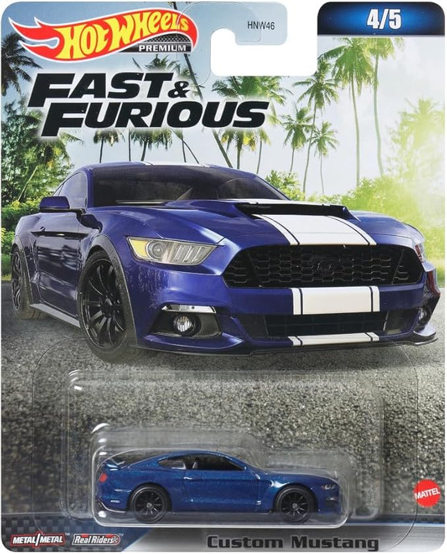 Hot Wheels HNW51 Fast and Furious - Custom Mustang [3 Years Old and Up]
