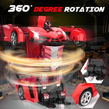 Dolanus Remote Control Car - Transform Robot RC Cars, Toys for Ages 5-7, Kids Toys, 4 Year Old Boy Toys, Toys for 3 4 5 6 7 8 10 12 Years Old Boy, Gifts for Boys Kids Toddlers Birthday