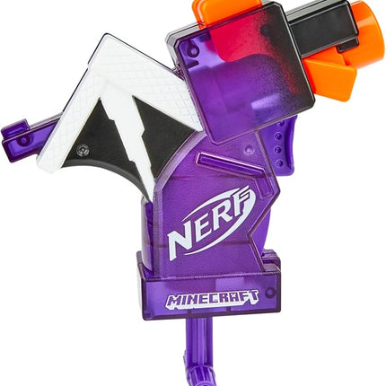 Nerf MicroShots Minecraft Ender Dragon Mini Blaster, Minecraft Dragon Mob Design, Includes 2 Official Elite Darts, Priming Handle