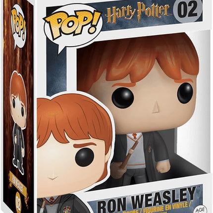 Funko Pop! Movies: Harry Potter 2-Pack – Ron Weasley (#02) & Hermione Granger (#03) Collectible Vinyl Figures