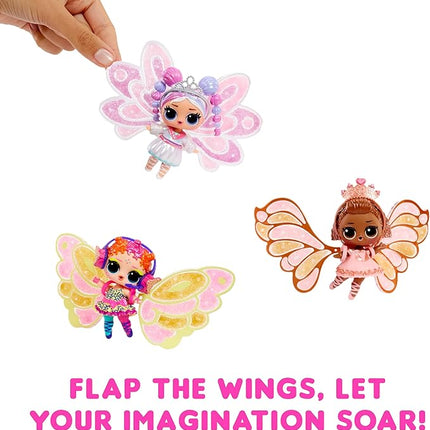 L.O.L. Surprise! Fairies Tots Dolls with Make-Your-Own Fairy Wings and 8+ Surprises to Unbox, Including Matching Fairy Accessories - Great Gift for Kids Ages 4+
