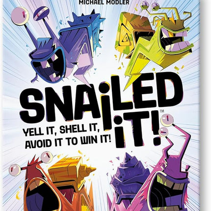 Snailed it! Game | Easy to Learn Family Games for Kids, Teens, and Adults | Snail Card Game | Ages 8 and Up | 3 to 6 Players | 20 Mins. | Kids Gifts