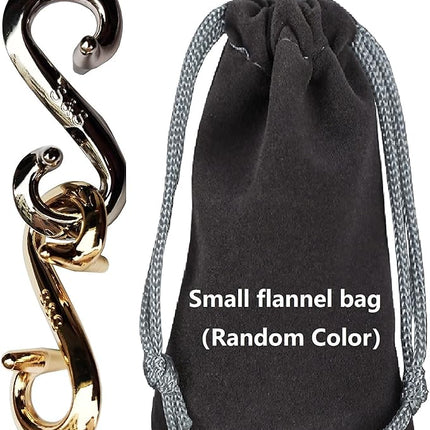 Brain Teaser 3D Unlock Interlocking Puzzle Metal Hole Lock Adult Educational Toy IQ