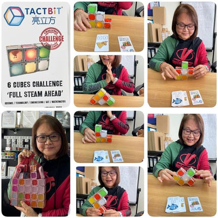 24 Magnetic Building Blocks – Light-Up STEM Educational Toy for Toddlers & Kids, Intertek Approved, Patented in US & China, Interactive Learning Cubes