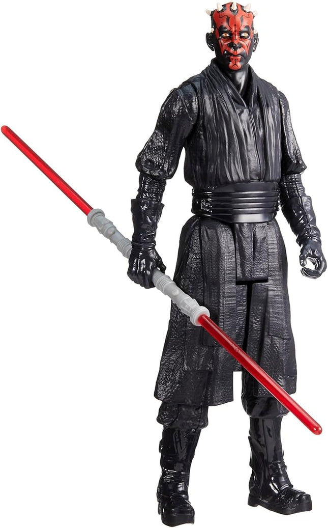 STAR WARS Titan Hero Series Darth Maul, 12-Inch Action Figure & 2 Accessories, Toys for 4 Year Old Boys & Girls & Up