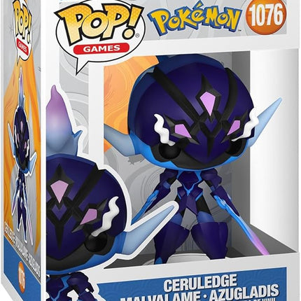 Funko Pop! Games: Pokemon - Ceruledge - Collectable Vinyl Figure - Gift Idea - Official Merchandise - Toys for Kids & Adults - Video Games Fans - Model Figure for Collectors and Display