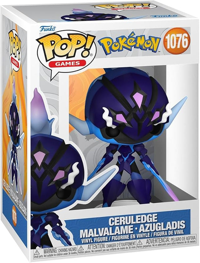 Funko Pop! Games: Pokemon - Ceruledge - Collectable Vinyl Figure - Gift Idea - Official Merchandise - Toys for Kids & Adults - Video Games Fans - Model Figure for Collectors and Display