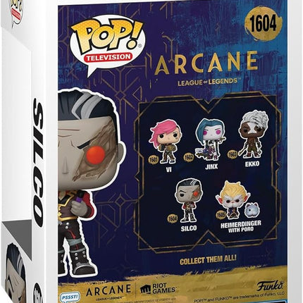 Funko POP TV: Arcane LOL - Silco - Arcane: League of Legends - Collectable Vinyl Figure - Gift Idea - Official Merchandise - for Kids & Adults - TV Fans - Model Figure for Collectors and Display