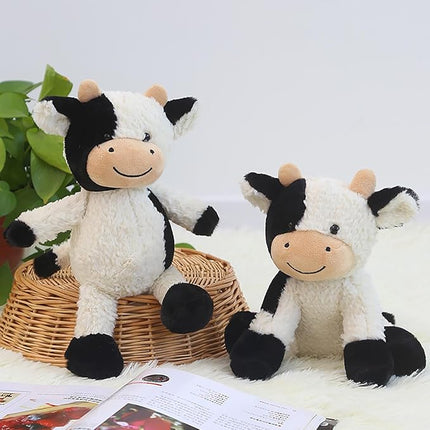 11.8 inches Cow Stuffed Animal Soft Plush Cute Cow Doll for Boys Girls