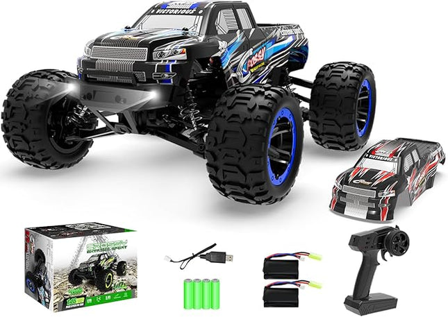 RACENT RC Truck 1:16 4x4 All Terrain RC Car 40KPH High Speed Remote Control Cars for Adults