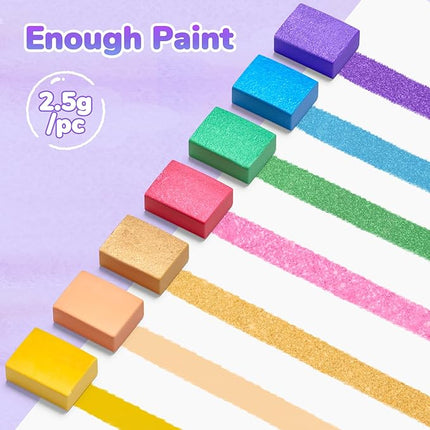 JoyCat Paint with Water Coloring Books for Toddlers, Watercolor Painting Sets for Kids Ages 3-5 4-8, Arts and Crafts Drawing Activities Toy Birthday Gift for Boys Girls (Underwater World)